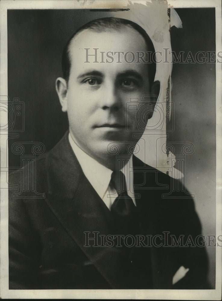 1931 Press Photo Rev Blake Smith Baptist Minister president of Hardin College