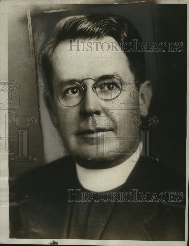 1932 Press Photo Father Francis J Hurney of Washington DC - neo24580