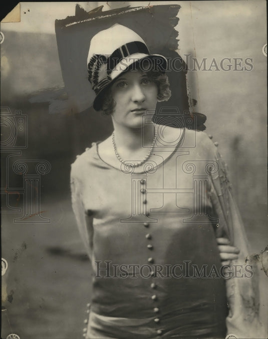 1927 Press Photo Velma Copes of Sedalia Missouri - neo24594