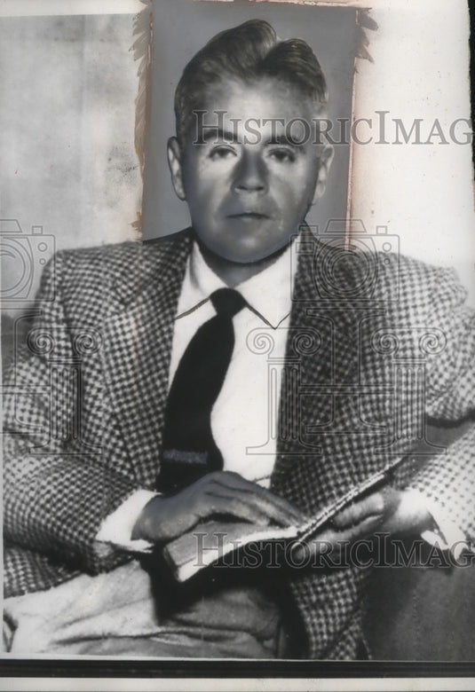 1957 Press Photo Henry Bush flew to China to rescue 13 year old kidnap victim