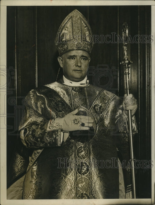 1932 Press Photo Bishop James Augustine McFedden - neo24648