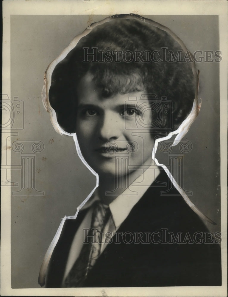 1927 Press Photo Margaret Woodson, Oregon Federal Court - neo24680