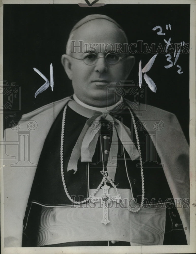 1946 Press Photo Giacomo Luigi Copello, Archbishop of Buenos Aires - neo24687