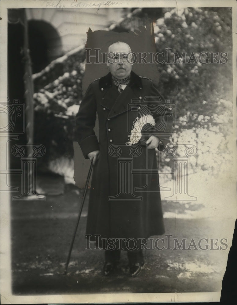 1925 Press Photo Senor Don Juan Riano Spanish Ambassador at White House