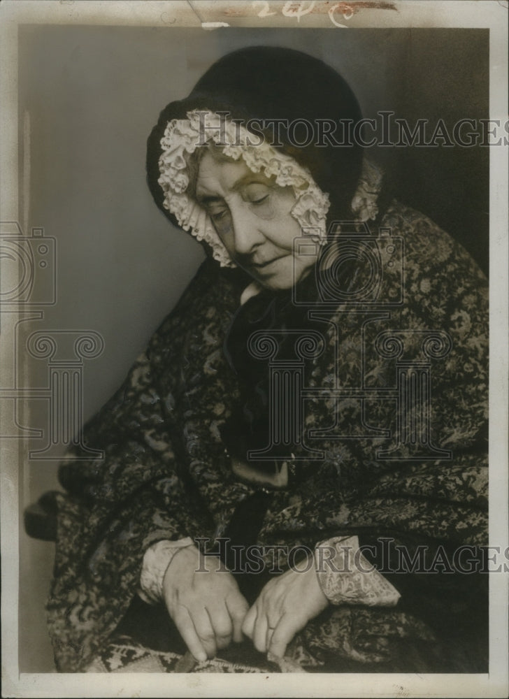 1935 Press Photo Miss Jessie Brown Portrait by Drummond Young of Edinburgh