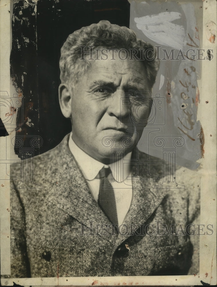 1923 Press Photo A.A. Stagg, Given Oberlin College Honorary Athletics Degree