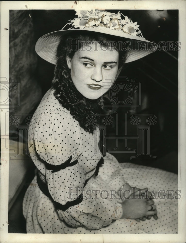 1938 Press Photo Ms Jean Wallace, Daughter of US Secy of Agriculture - neo24950