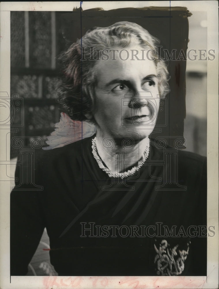 1941 Press Photo New Lead Picture of Mrs. Wallace - neo24952