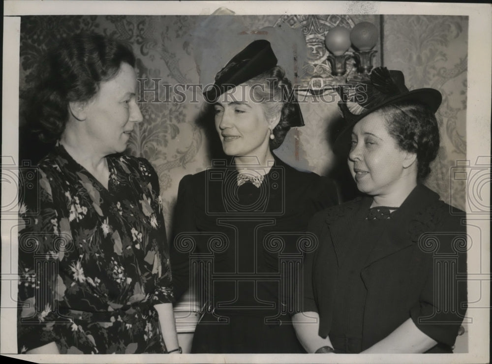 1940 Press Photo Members inter-American Commission of Women at First Meeting