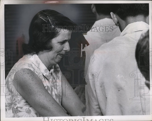 1952 Press Photo Mrs F Jay Miltner of Cleveland Ohio - neo25090