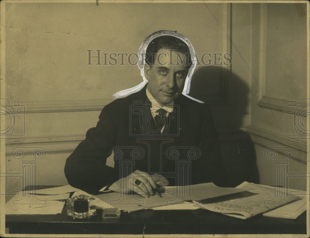 1928 Press Photo WB Bryant The Press Guardian - neo25198