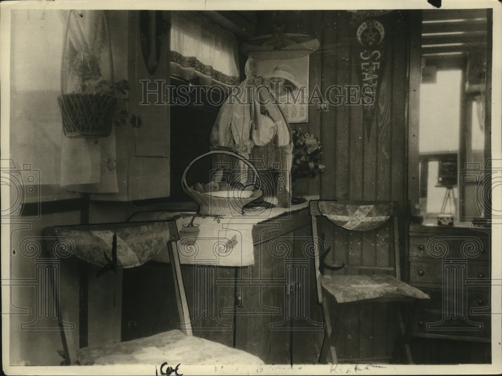 1922 Press Photo Living Room of J.T. Kette, Seattle - neo25335