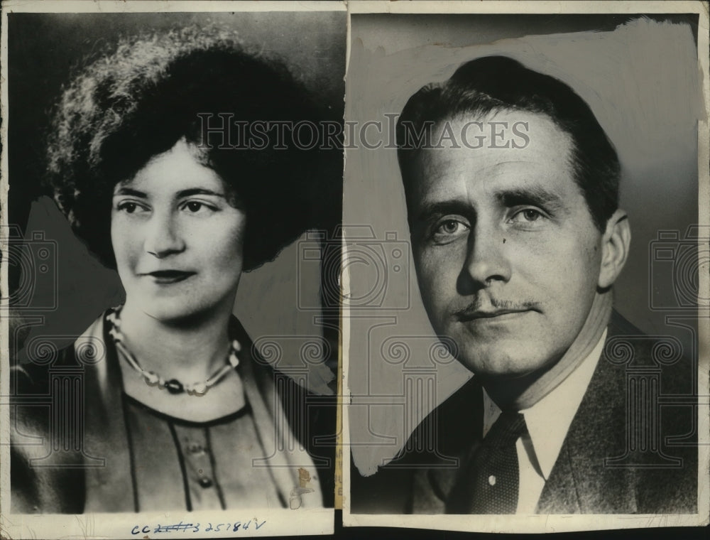 1934 Press Photo Wineta L, Welburn filed divorce against Rev.William Wellburn Jr