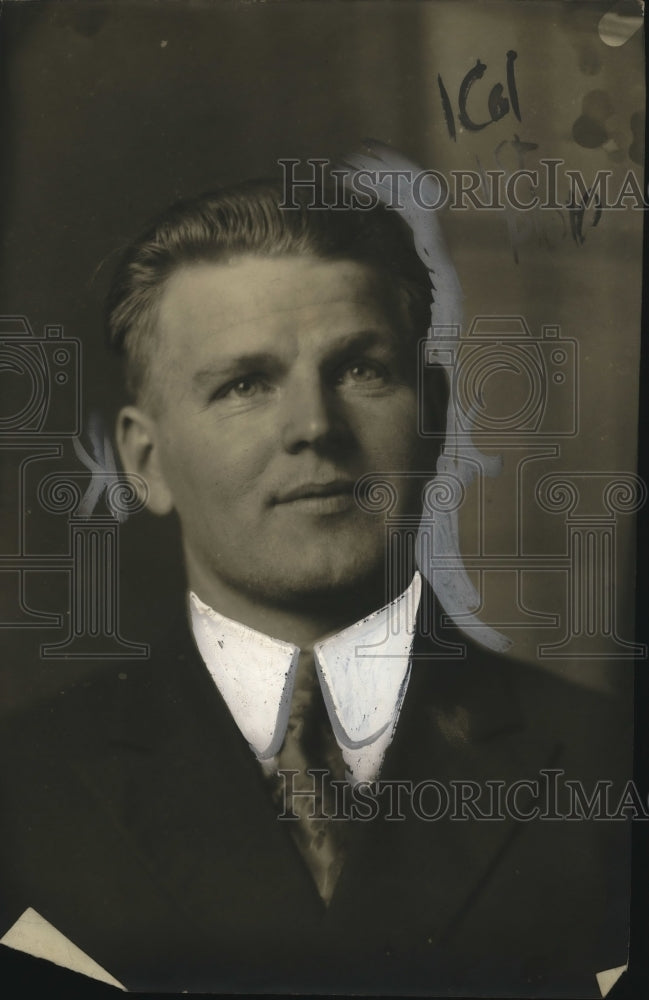 1922 Press Photo John Rosenholm World's most modest music lover - neo25455