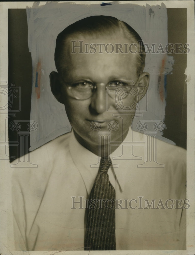 1934 Press Photo Larry Peterson - neo25498
