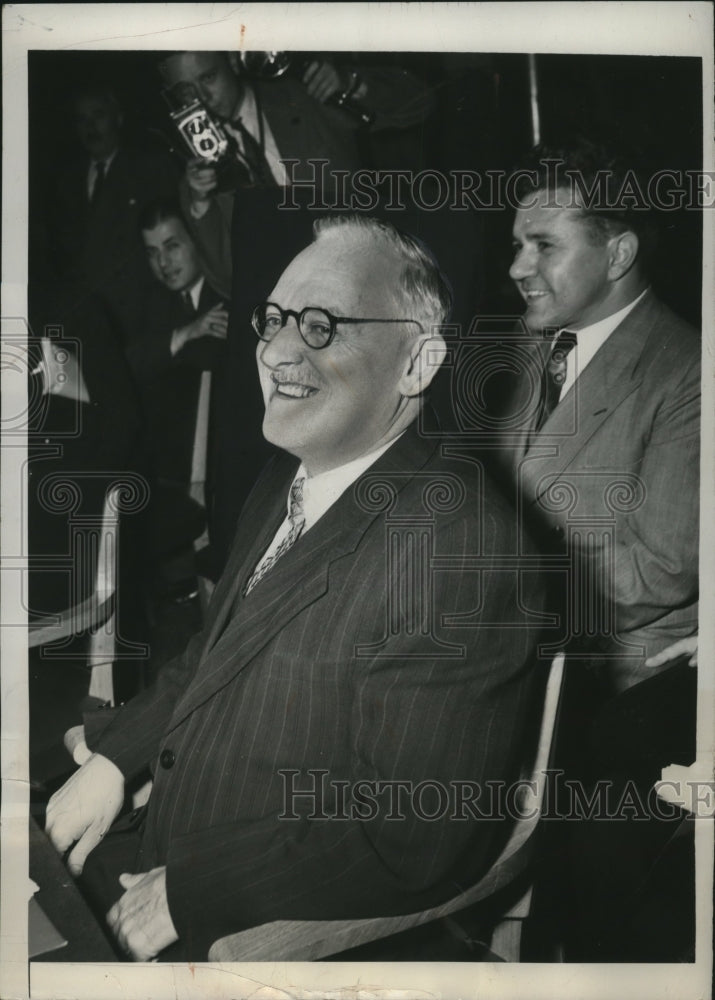1948 Press Photo Andrei Vyshinsky of Russia in Security Council Session, Paris