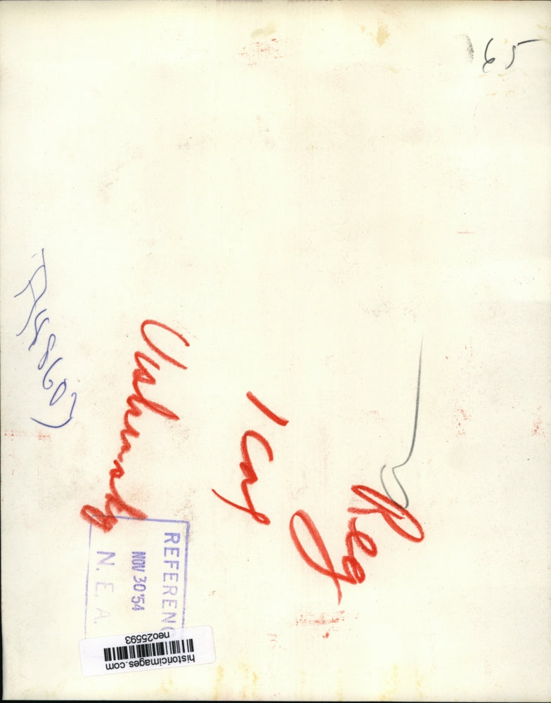 1954 Press Photo Andrei Vyshinsky of Soviet Russia Dies of Heart Attack