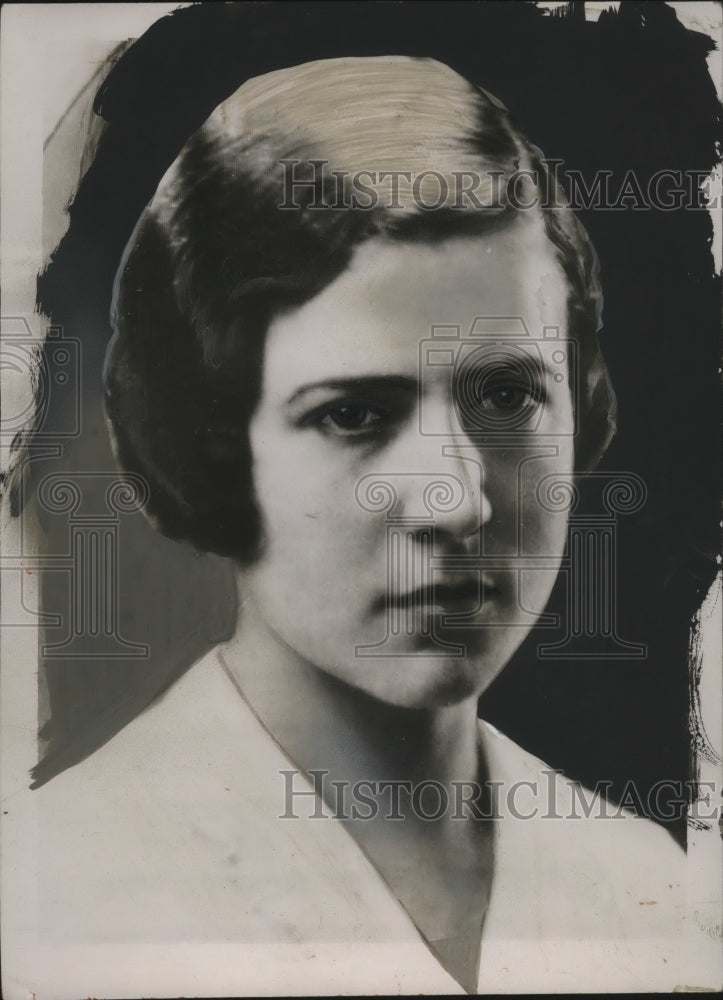 1933 Press Photo Prince Wilhelm of Prussia engaged to Dorothea von Salviati