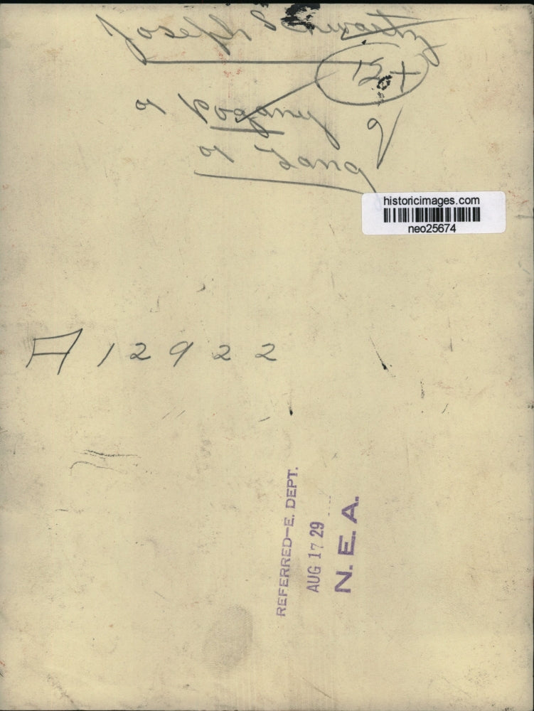 1929 Press Photo Joseeph Schwartz of Pogany - neo25674