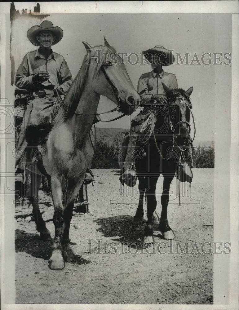 1933 Press Photo Art Hannoll &amp; John Rollins - neo25720