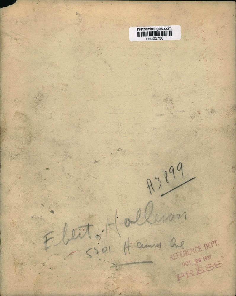 1932 Press Photo Elbert Holleron - neo25730