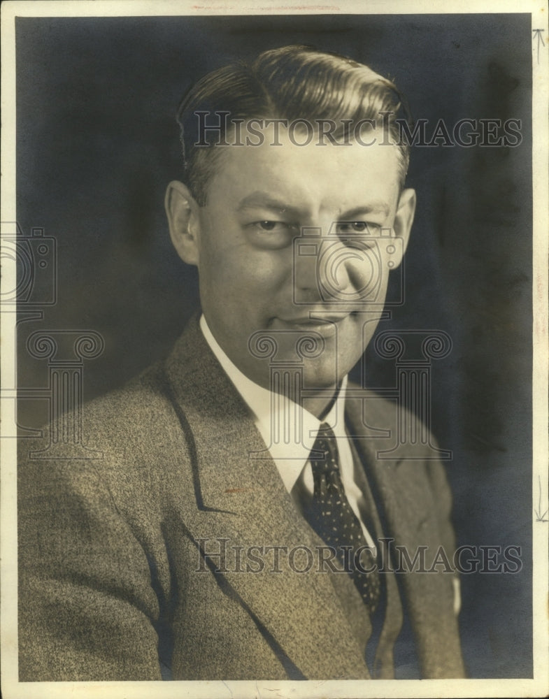 1935 Press Photo Thomas F Ferris candidate for Judge - neo25755- Historic Images