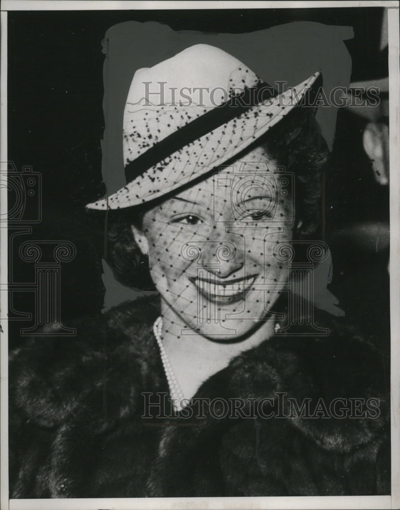 1938 Press Photo Nola Nicholas aka Mrs. Yehudi Menuhin - neo25822