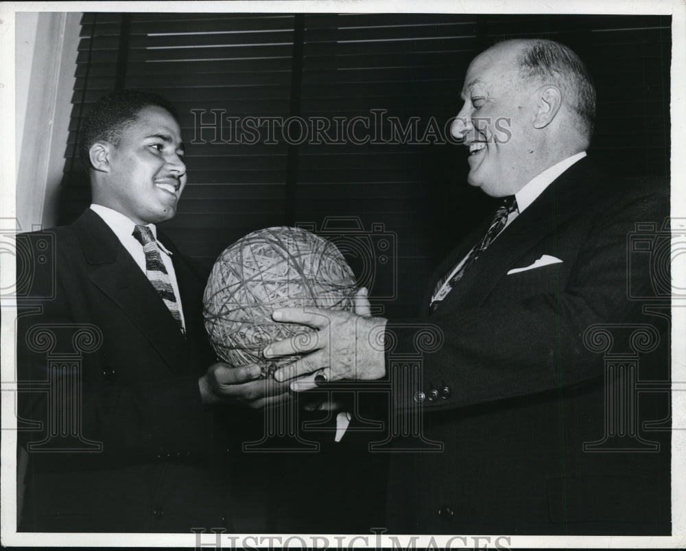1942 Press Photo William M Jeffers Rubber coordinator & William E Tyler