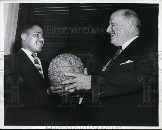 1942 Press Photo William M Jeffers Rubber coordinator & William E Tyler