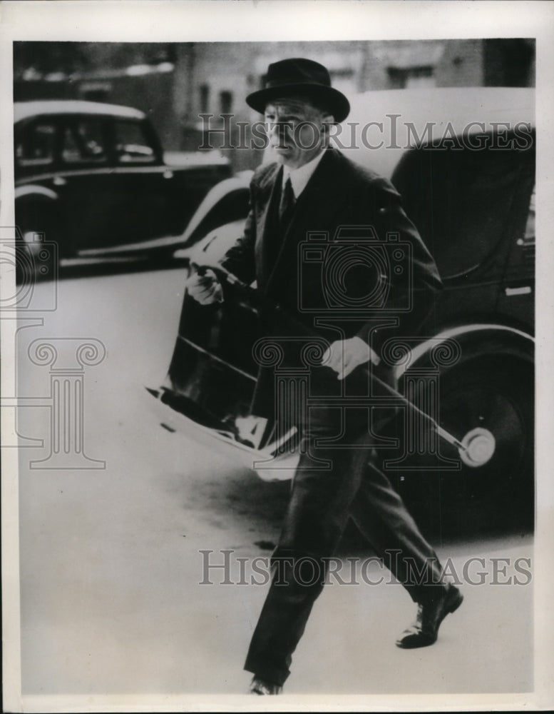 1939 Press Photo Sir Robert Vansuttart Diplomatic advisor of Britain - nep01116