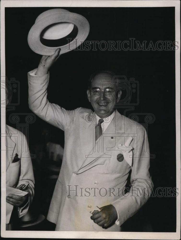 Load image into Gallery viewer, 1936 Press Photo Michigan Senator Arthur Vandenburg at GOP Convention
