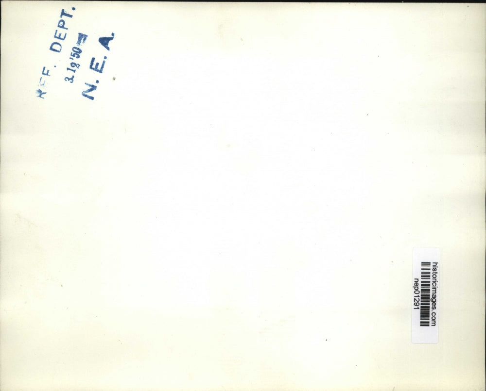 1950 Press Photo John L Lewis president of United Mine Workers - nep01291