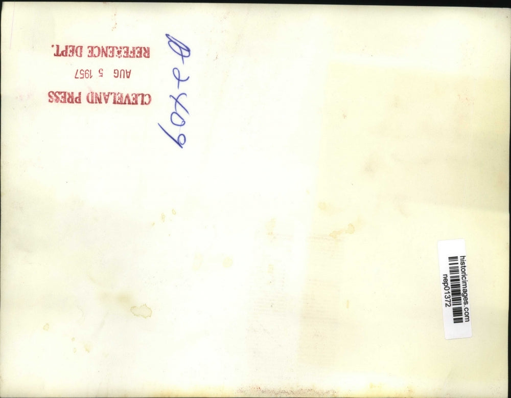 1957 Press Photo US Ambassador Earl ET Smith in Havana Cuba - nep01372