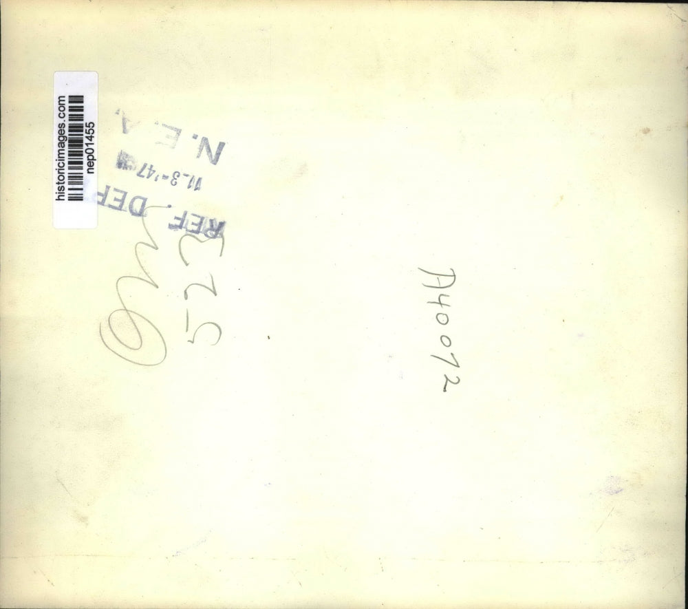 1947 Press Photo El Guiddawry, Marcel Voyer, HL Bullock oil reps at LA meeting