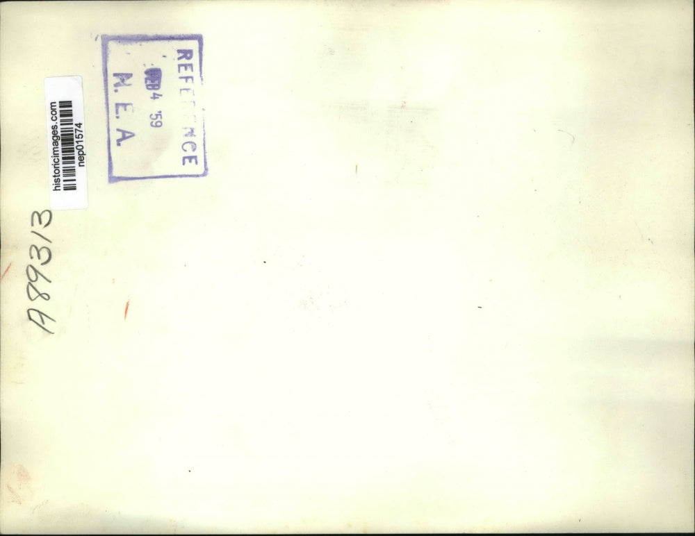 1959 Press Photo Paul J Red Dorfman Cicago mobster at Seante Rackets Comm