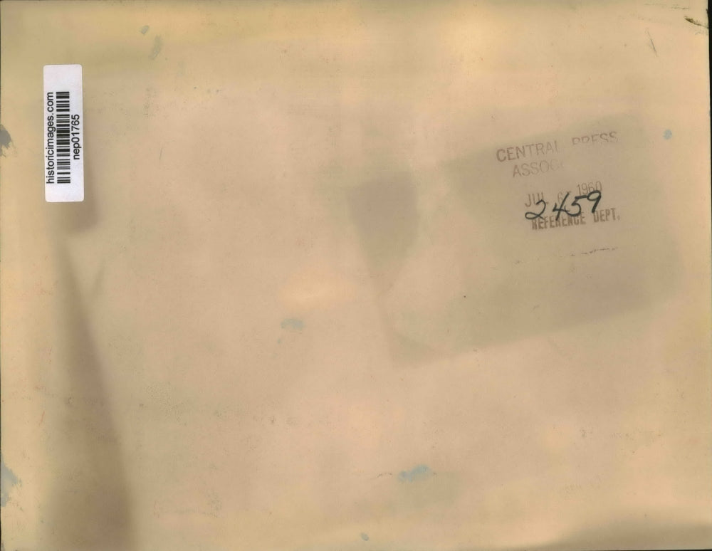 1960 Press Photo Adlai E Stevenson campaigns for US Presidential bid - nep01765