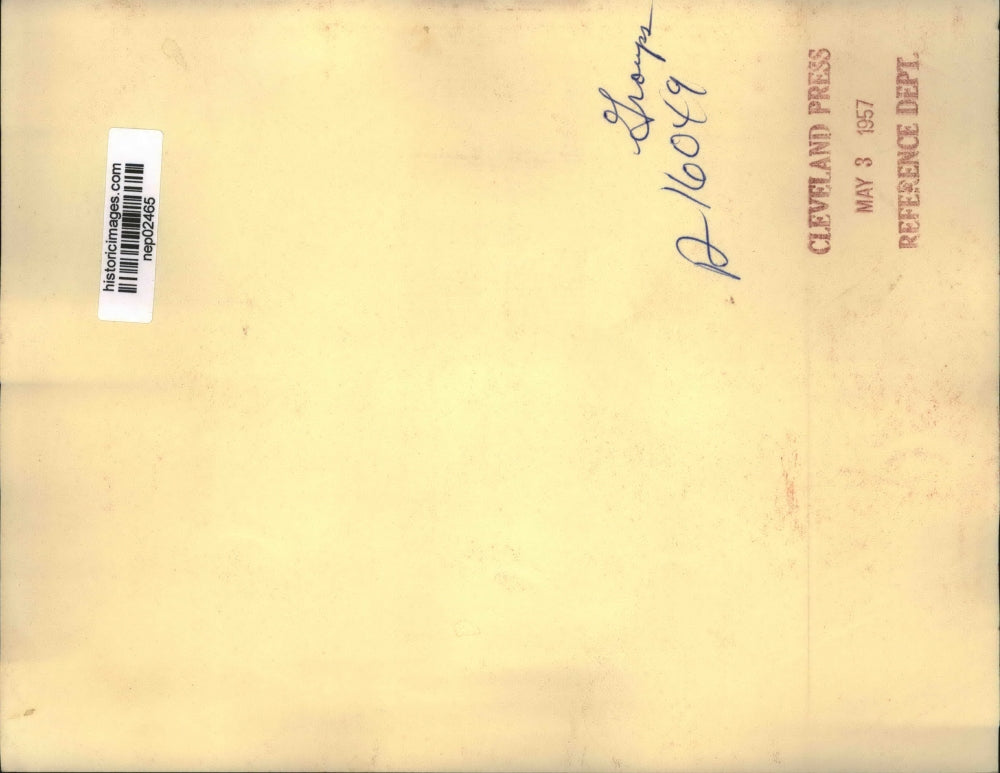 1957 Press Photo Joseph McCarthy & President Eisenhower in Chicago - nep02465