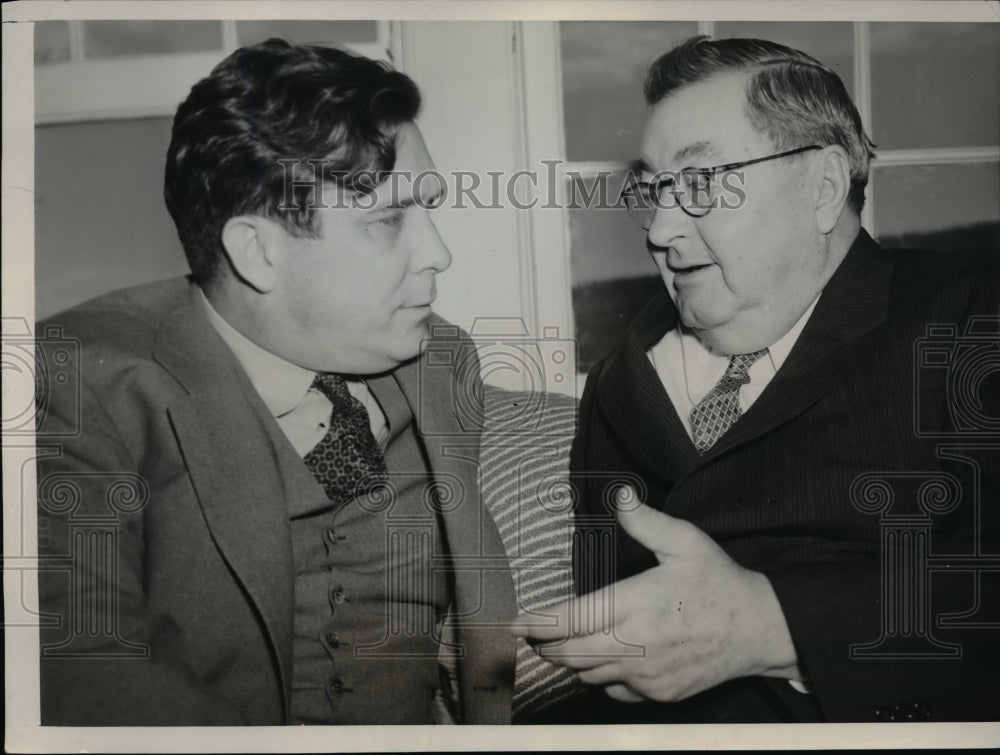 1940 Press Photo Presidentiial candidate Wendell Willkie, John Jones in CO