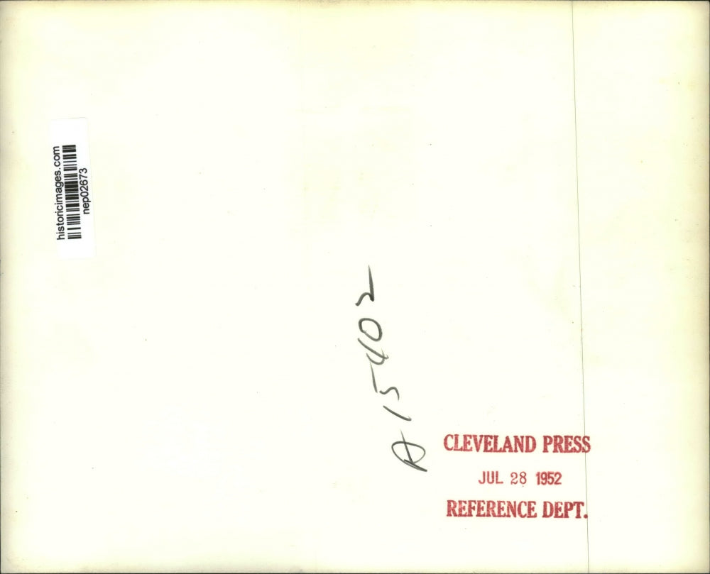 1952 Press Photo Senator John Sparkman of Alabama with wife & baby in Chicago