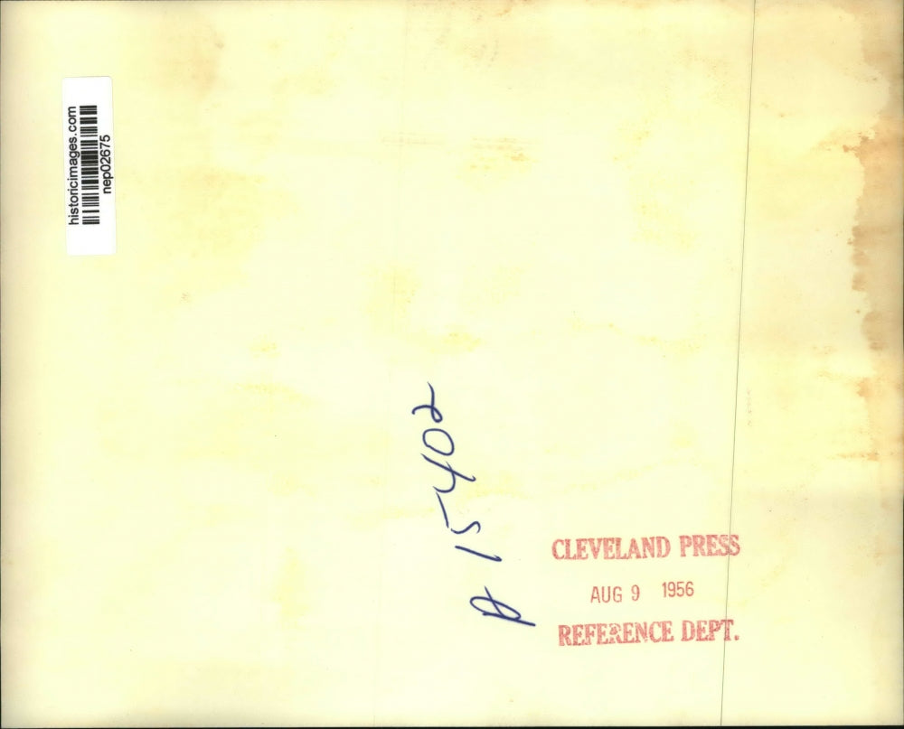 1956 Press Photo VP candidate John Sparkman at Chicago convention - nep02675