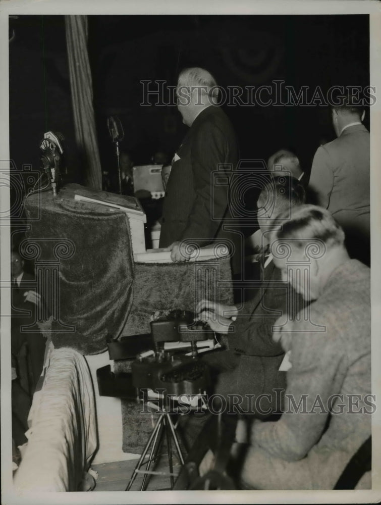 1936 Press Photo Hon George Gordon Battle atty at NY Democratic Convention