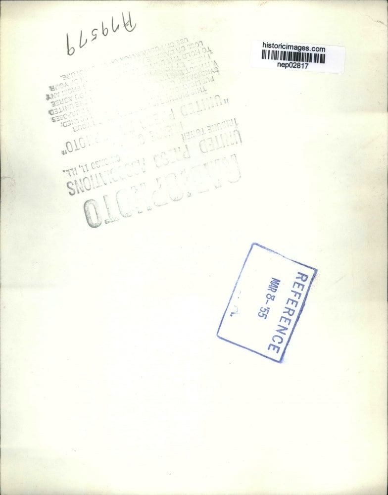 1955 Press Photo West German Chancellor Konrad Adenauer & Parliament Deputies