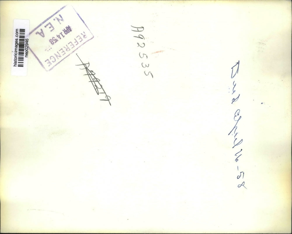 1958 Press Photo NC Senator W Kerr before a heart attack - nep02946