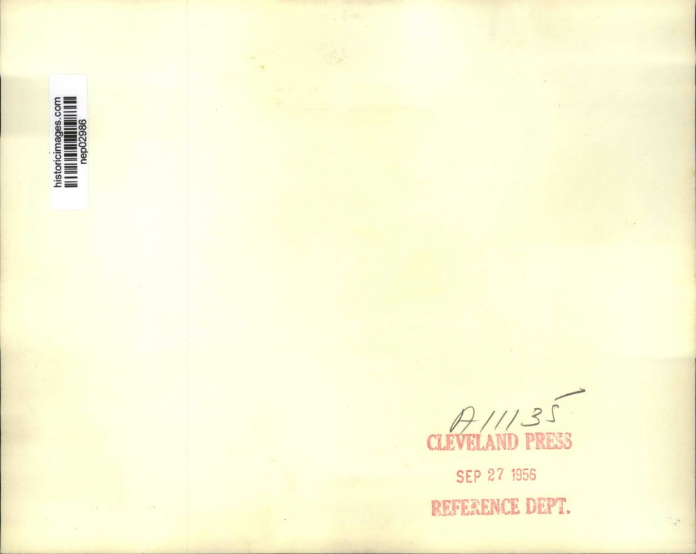 1956 Press Photo Democratic Presidential candidate Adlai Stevenson - nep02986