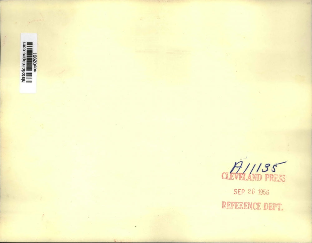 1956 Press Photo Democratic Presidential candidate Adlai Stevenson - nep02991