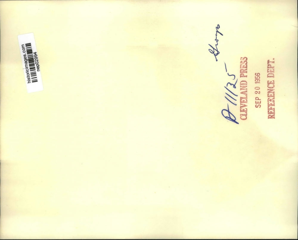 1956 Press Photo Democratic Presidential candidate Adlai Stevenson - nep02994