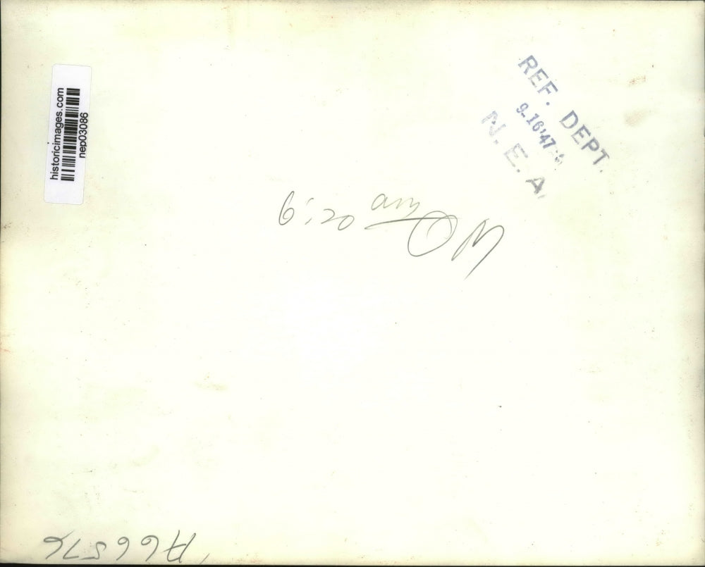 1947 Press Photo President Truman & President Eurico G Dutra of Brazil