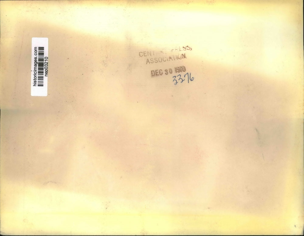 1970 Press Photo Senator Allen Ellendor of Louisiana in Washington DC