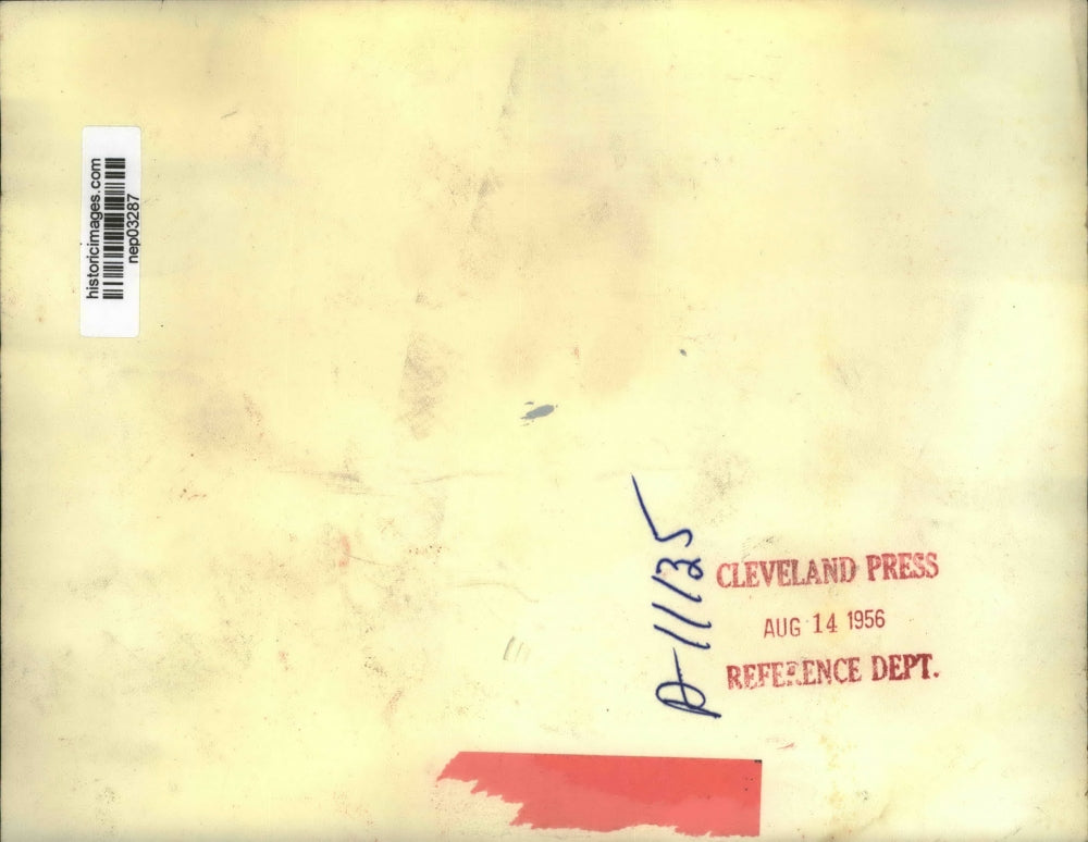 1956 Press Photo Presidential candidate Adlai Stevenson in Chicago - nep03287