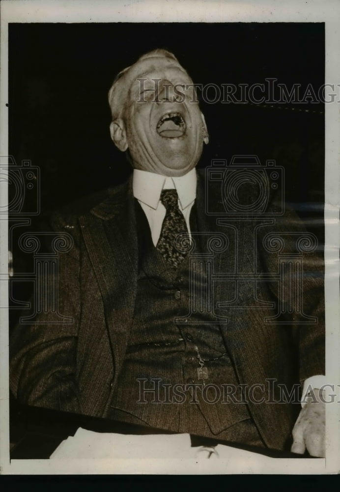 1937 Press Photo Virginia Senator Carter Glass at Senate Banking Committee